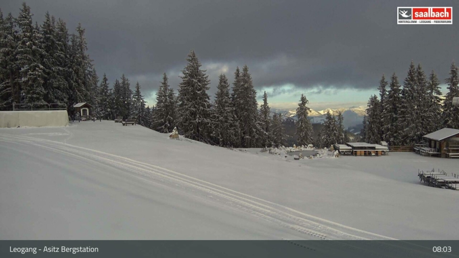 Leogang - Asitz op 1762 meter.